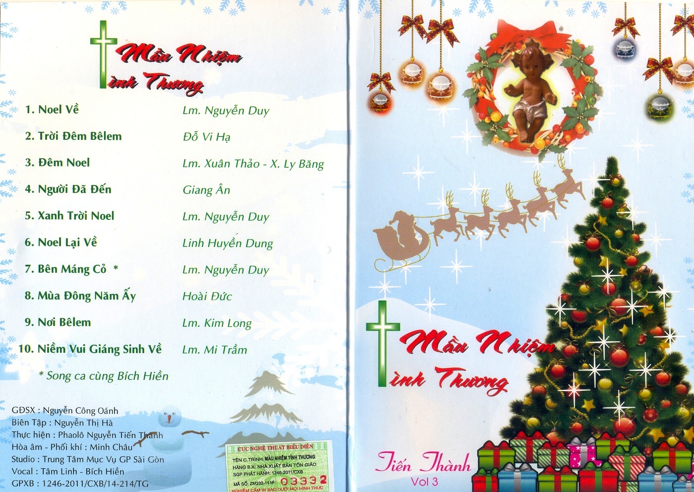 Tiến Thành Vol.3 - Mầu Nhiệm Tình Thương